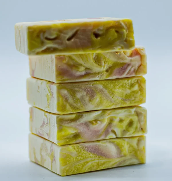 Grapefruit Lily Goat Milk Bar Soap
