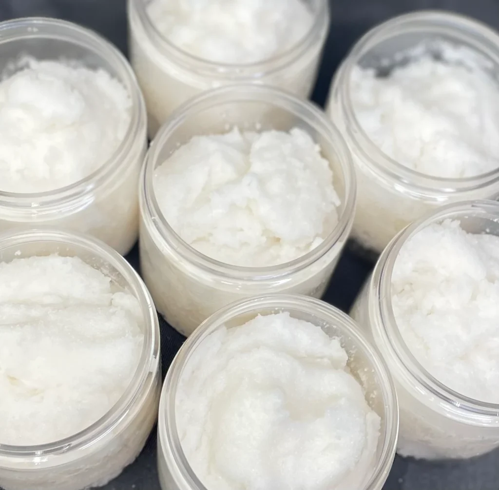 Oatmeal Milk and Honey Sugar Scrub by Grumpy Ole Goat