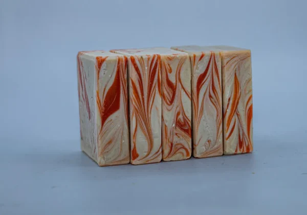Peaches and Cream Goat Milk Bar Soap
