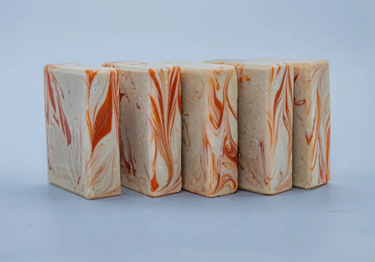Peaches and Cream Goat Milk Bar Soap