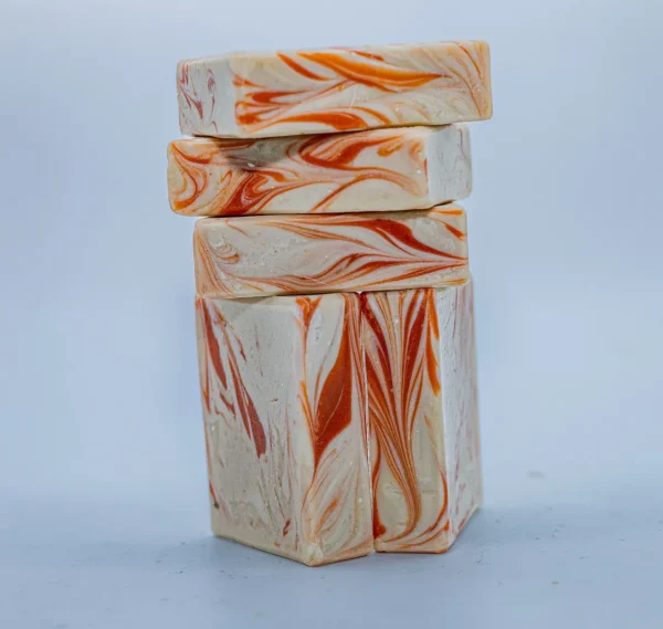 Peaches and Cream Goat Milk Bar Soap