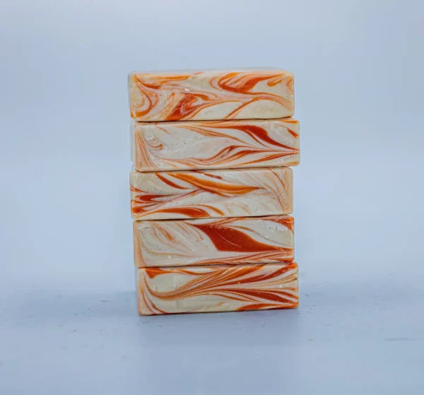 Peaches and Cream Goat Milk Bar Soap