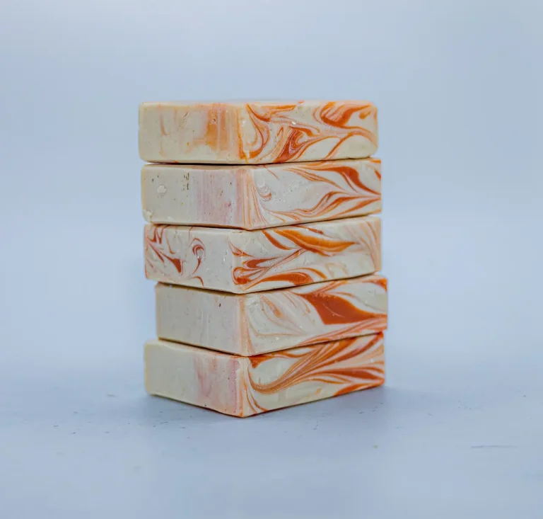 Peaches and Cream Goat Milk Bar Soap