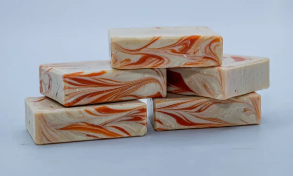 Peaches and Cream Goat Milk Bar Soap