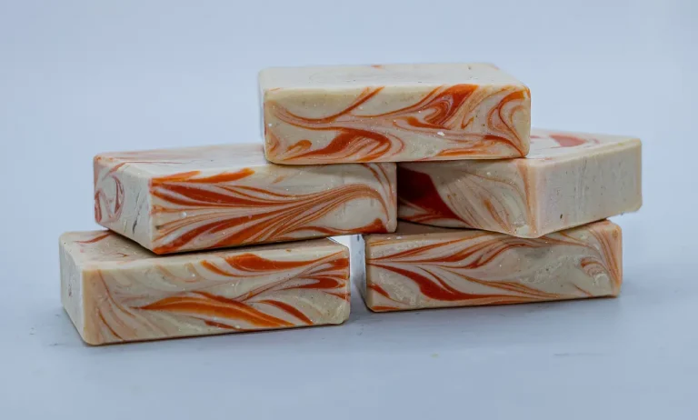 Peaches and Cream Goat Milk Bar Soap