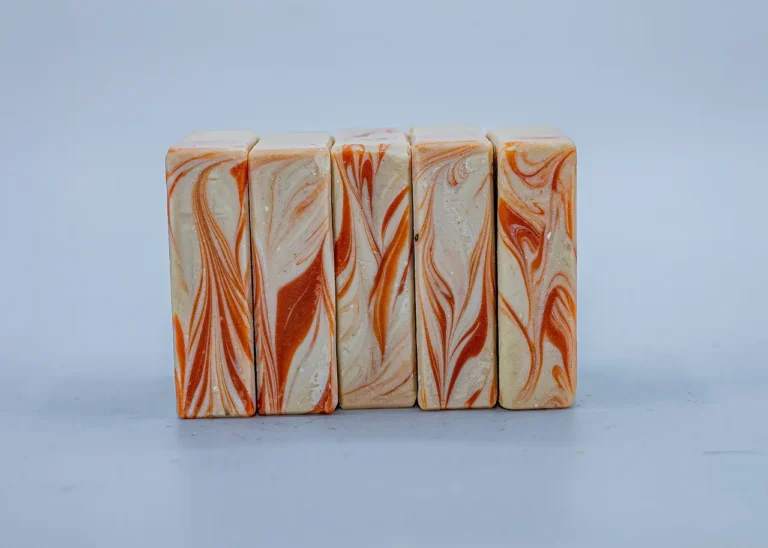 Peaches and Cream Goat Milk Bar Soap