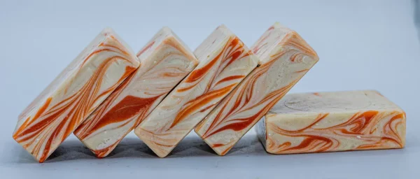 Peaches and Cream Goat Milk Bar Soap