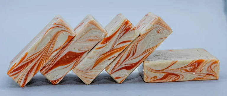 Peaches and Cream Goat Milk Bar Soap