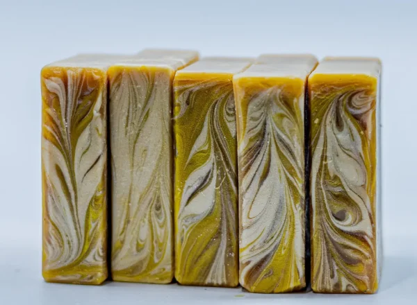 Redwood and Saffron Goat Milk Bar Soap