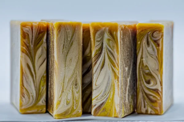 Redwood and Saffron Goat Milk Bar Soap