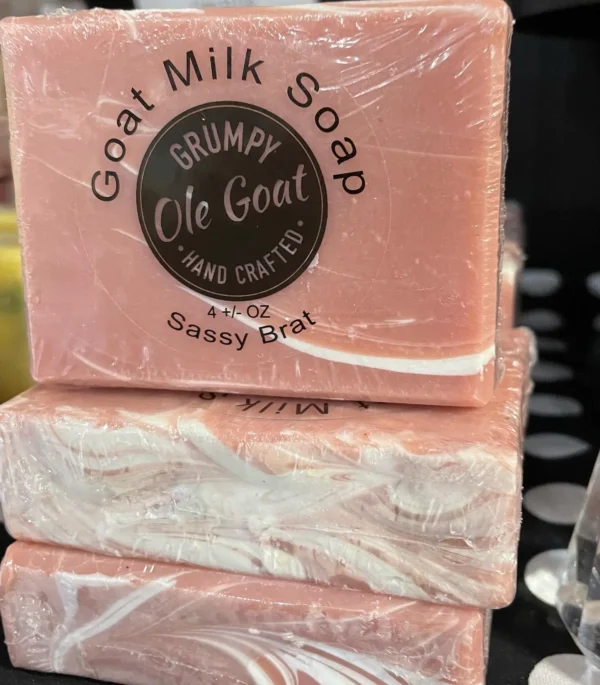 Sassy Brat Goat Milk Bar Soap