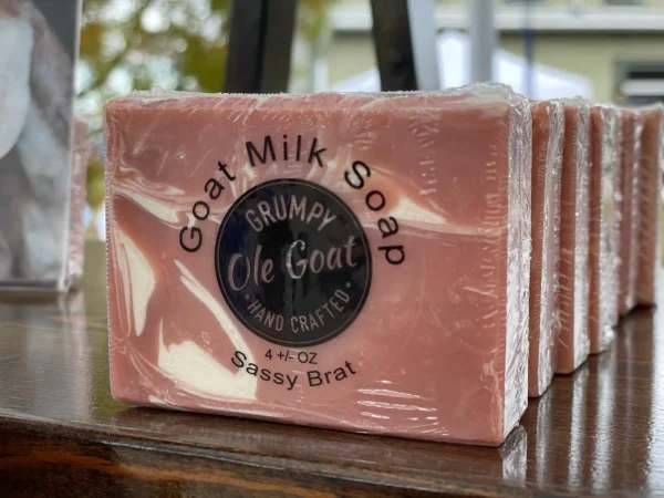 Sassy Brat Goat Milk Bar Soap