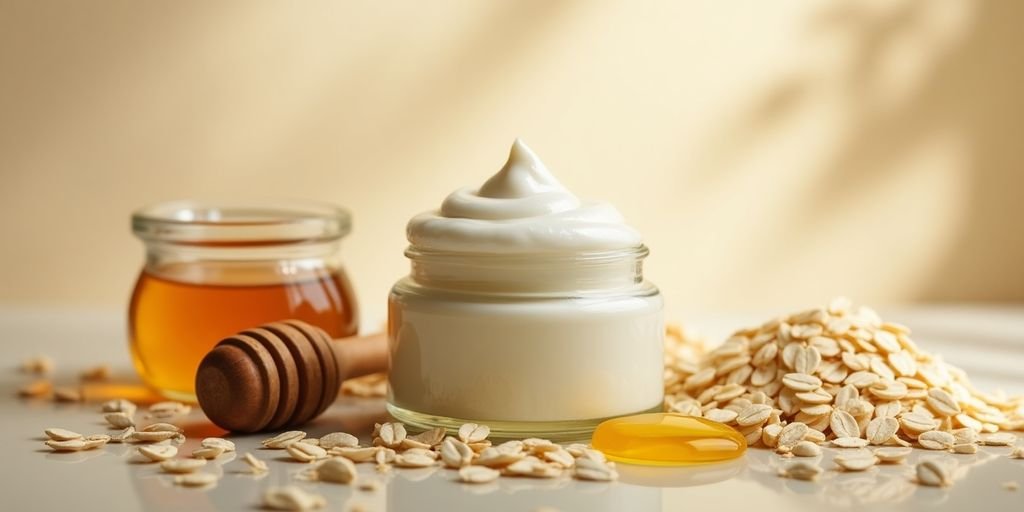 honey, and oatmeal ingredients into goat milk skin products