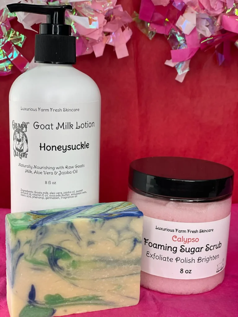 Grumpy Ole Goat's "Body Bliss" Valentine's day bundle