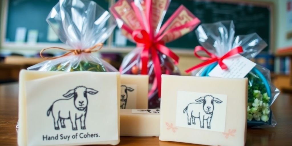 Grumpy goat soap teacher appreciation gifts.